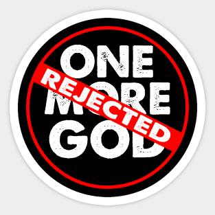 One More God Rejected Sticker